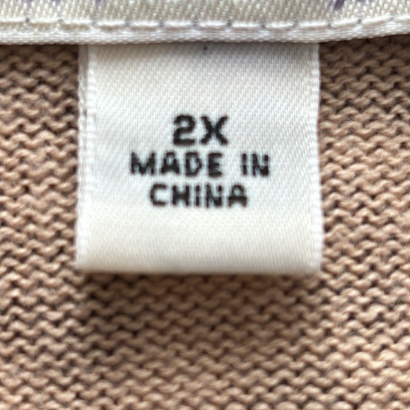 Saint Johns Bay Animal Print Cardigan - Picture 3 of 8